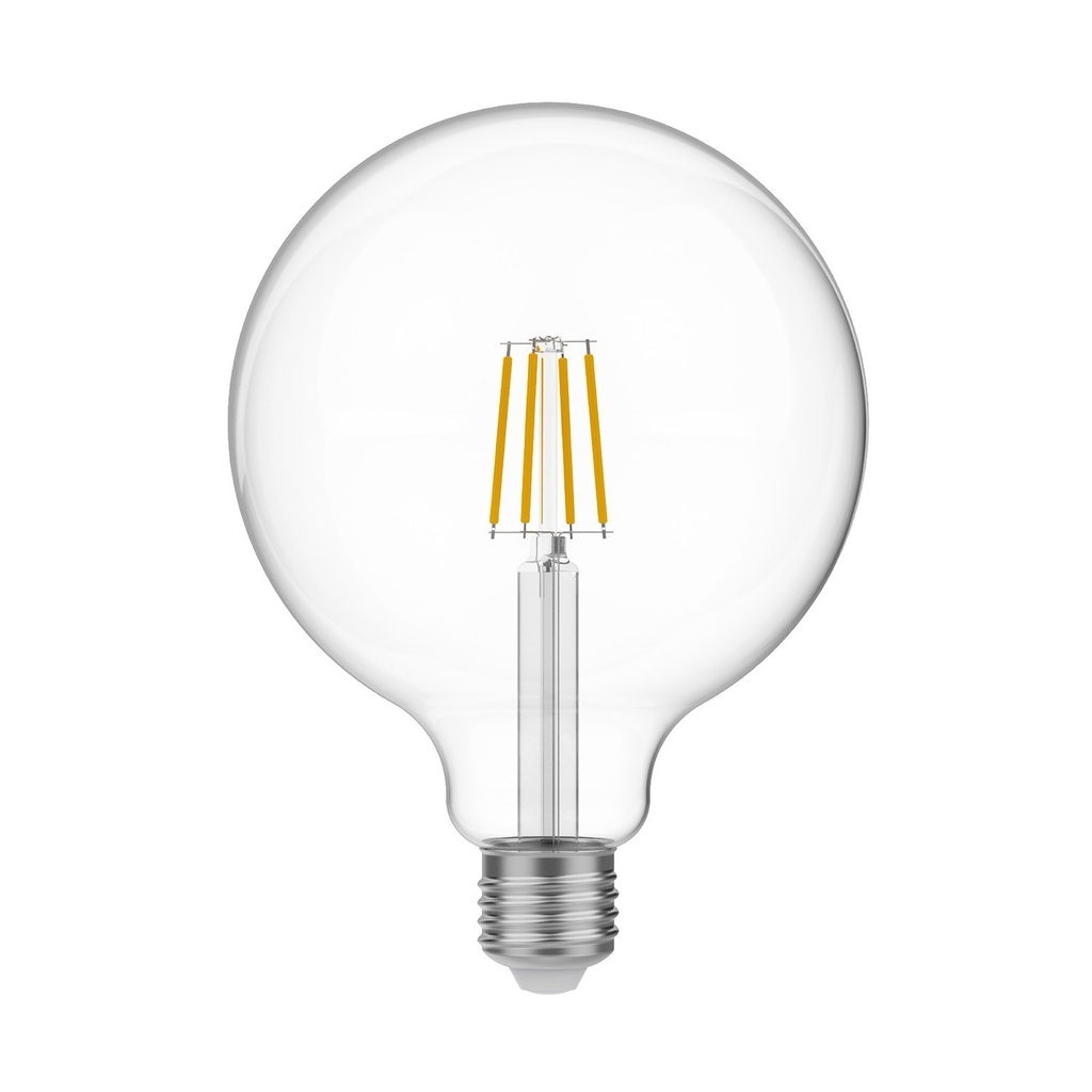 Table lamp with alder base and transparent light bulb – EU plug, RM04 – photo 5