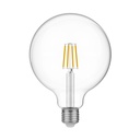 Table lamp with alder base and transparent light bulb – EU plug, RM04 – photo 5