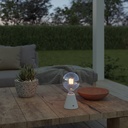 Portable and rechargeable Cabless01 LED lamp with G125 globe bulb – White – photo 3