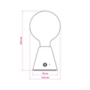 Portable and rechargeable Cabless01 LED lamp with G125 globe bulb – White – photo 8