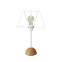 Lampe portable rechargeable Cabless12 avec ampoule goutte et fixation pour abat-jour – photo 5