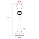 Lampe portable rechargeable Cabless12 avec ampoule goutte et fixation pour abat-jour – photo 6