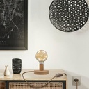 Lampada da tavolo Posaluce Milleluci in legno – Spina EU – foto 2