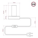 Posaluce - Lampada da tavolo in legno Large – EU – foto 4