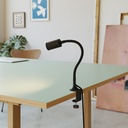 Faretto snodabile MAG-Y con pinza – Senza lampadina, Nero, Spina EU – foto 4