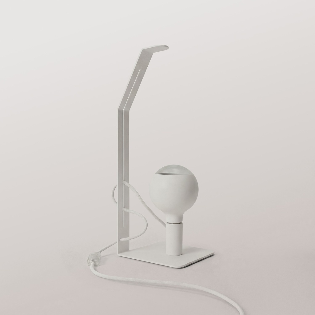 Koso Lucia - Tischlampe – Weiß, EU-Stecker – Foto 6