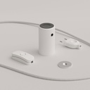Magnetico®-Plug Elegant, gebrauchsfertige magnetische Lampenfassung – Weiß – Foto 4