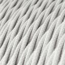 SnakeBis Twisted for lampshade - Wiring with lamp holder and twisted fabric cable – EU plug, TC01, 3 m, E14 – photo 2
