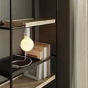 Magnetic plug-in lamp with E27 fitting – White, EU plug – photo 2