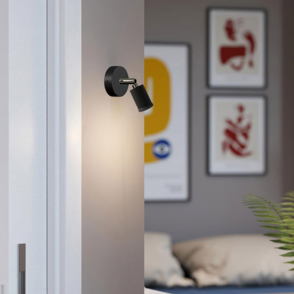 Faretto orientabile da parete o soffitto Fermaluce Mini Spot 1
