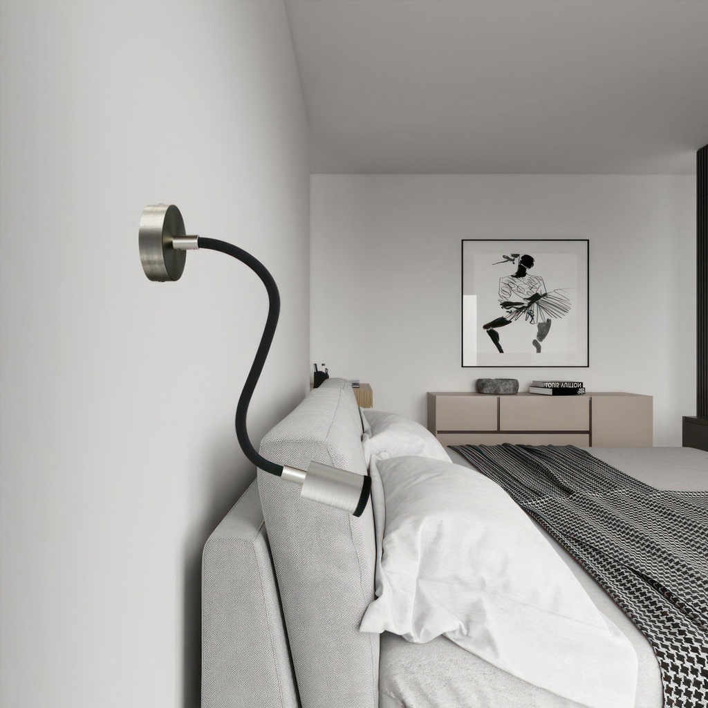 Mini SPOTLIGHT GU10 Flex 30 wall and ceiling lamp – Brushed titanium – photo 2