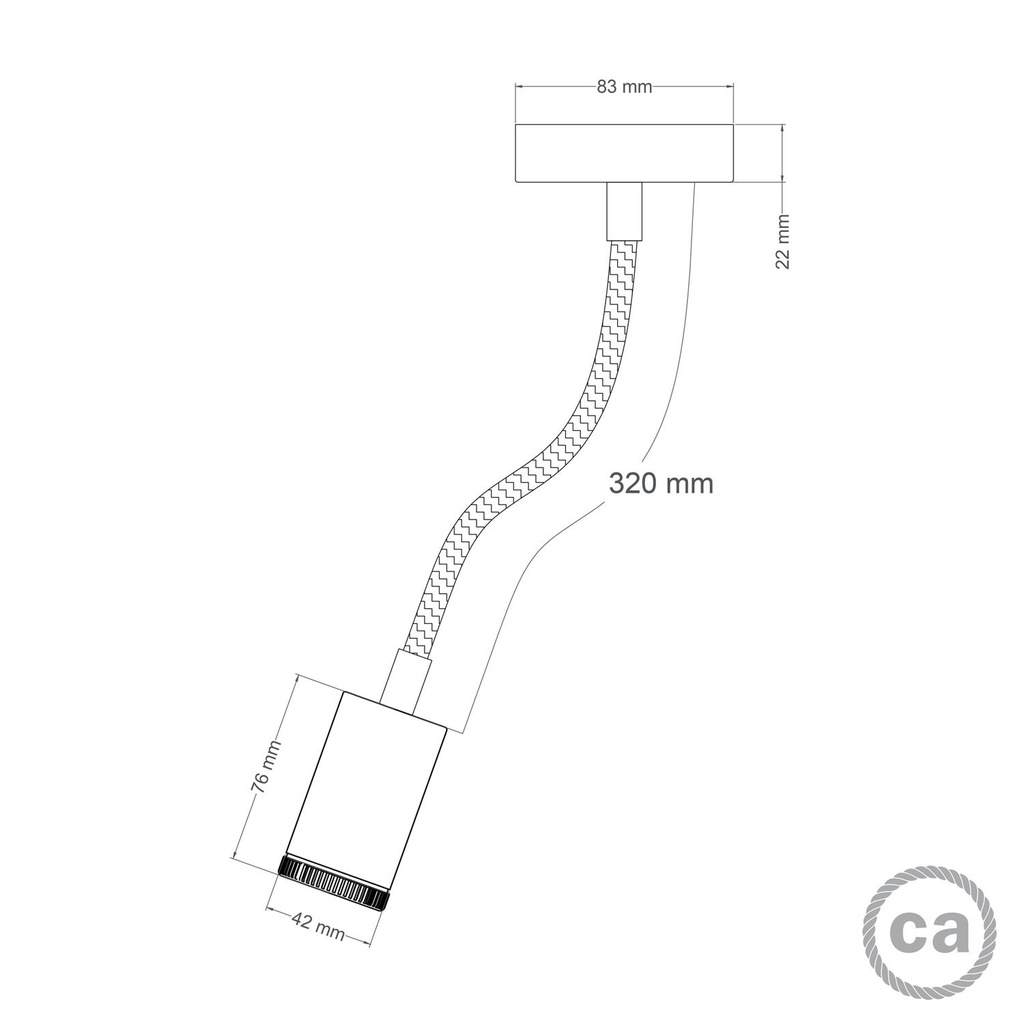 Mini SPOTLIGHT GU10 Flex 30 wall and ceiling lamp – Brushed titanium – photo 6