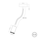 Mini SPOTLIGHT GU10 Flex 30 wall and ceiling lamp – Brushed titanium – photo 6