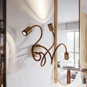 Mini SPOTLIGHT GU10 Flex 60 wall and ceiling lamp – No, Brushed bronze – photo 3