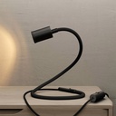 GU1d-one flexible lamp without base with mini LED spotlight – Black, European (EU) – photo 2