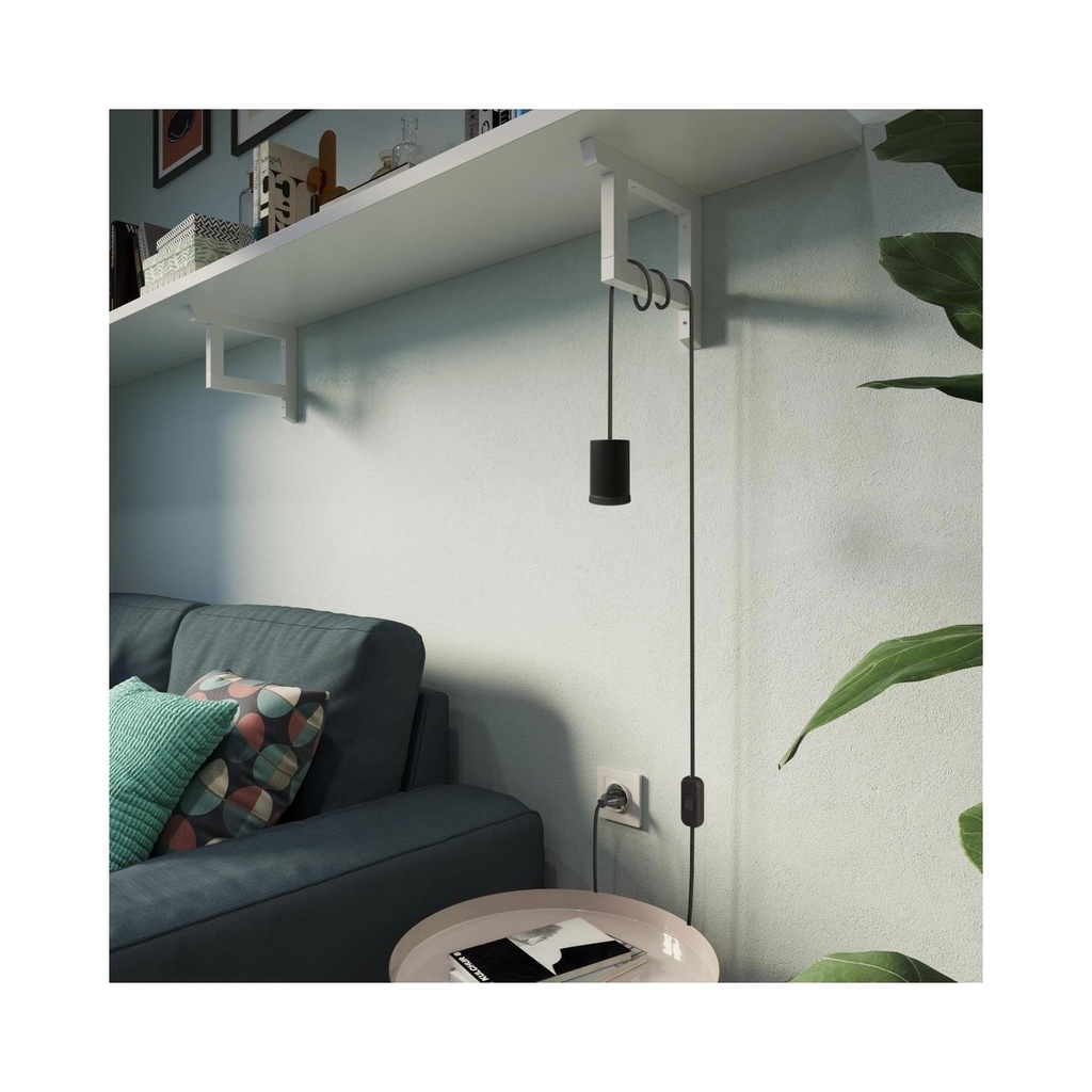 Lampada faretto Mini Spotlight GU10 con cablaggio SnakeBis – Nero, Europea (EU) – foto 2