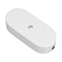 Kit rosace ovale en bois – Blanc – photo 2