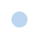 200 mm round pre-drilled panel for Rose-One – photo 32