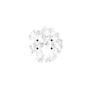200 mm round pre-drilled panel for Rose-One – photo 35