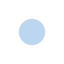 200 mm round pre-drilled panel for Rose-One – photo 56