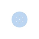 200 mm round pre-drilled panel for Rose-One – photo 64