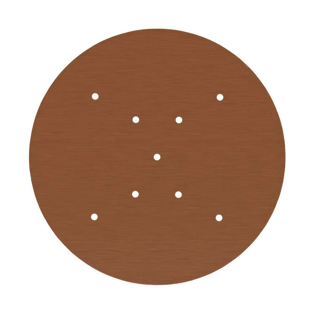 400 mm round pre-drilled panel for Rose-One system – photo 76