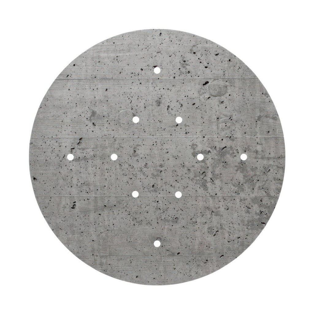 400 mm round pre-drilled panel for Rose-One system – photo 81