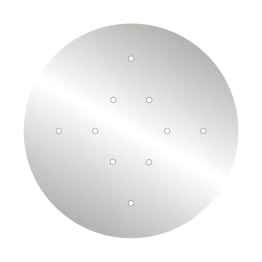 400 mm round pre-drilled panel for Rose-One system – photo 85