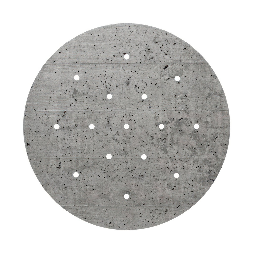 400 mm round pre-drilled panel for Rose-One system – photo 102
