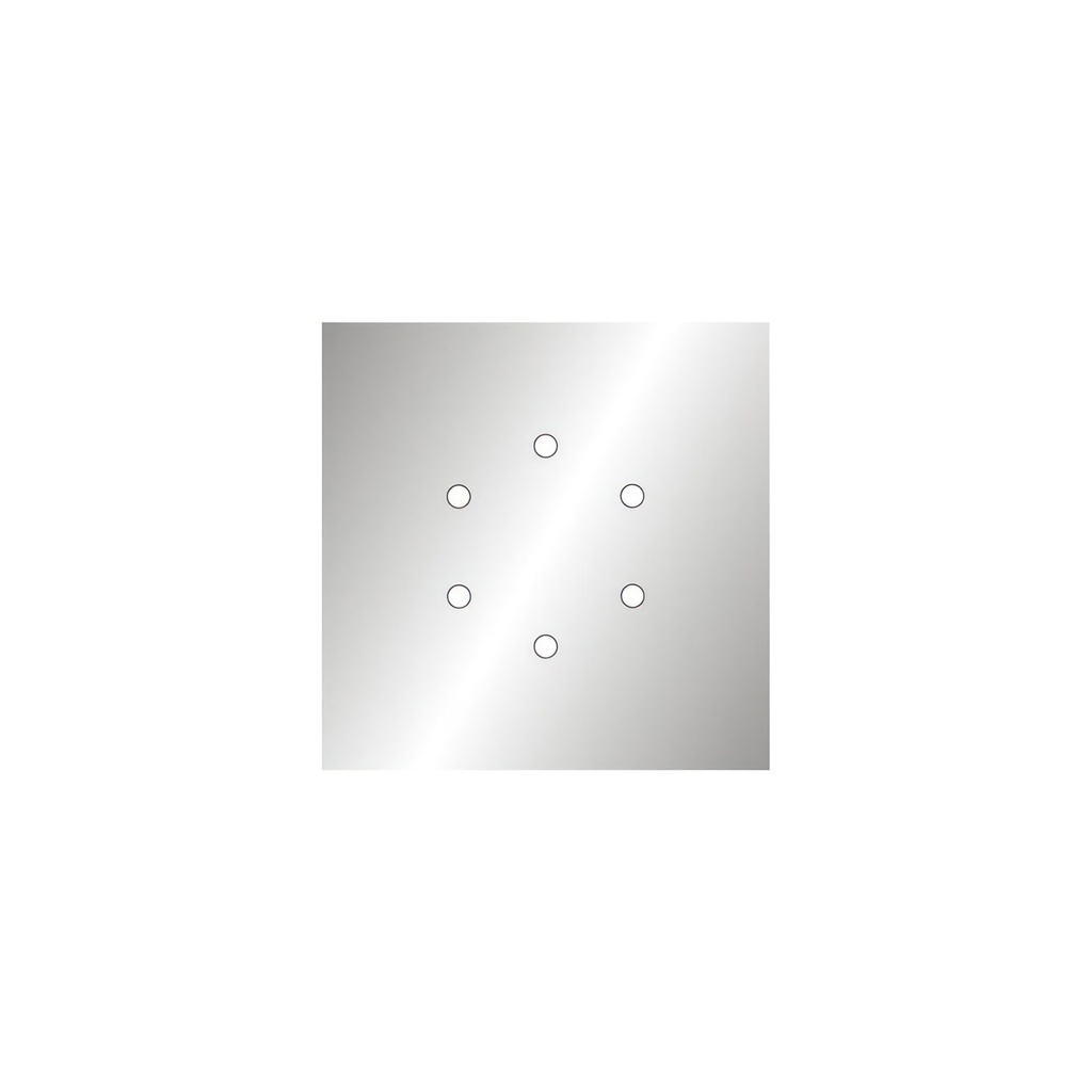 200 mm square pre-drilled Panel for Rose-One System – photo 22