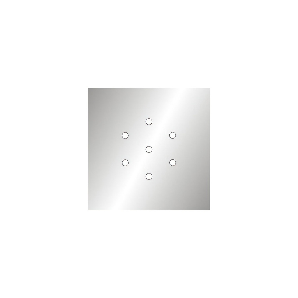 200 mm square pre-drilled Panel for Rose-One System – photo 25