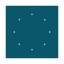 400 mm square pre-drilled Panel for Rose-One System – photo 37