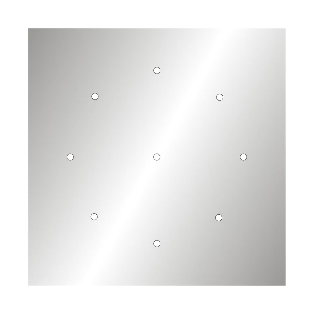 400 mm square pre-drilled Panel for Rose-One System – photo 40