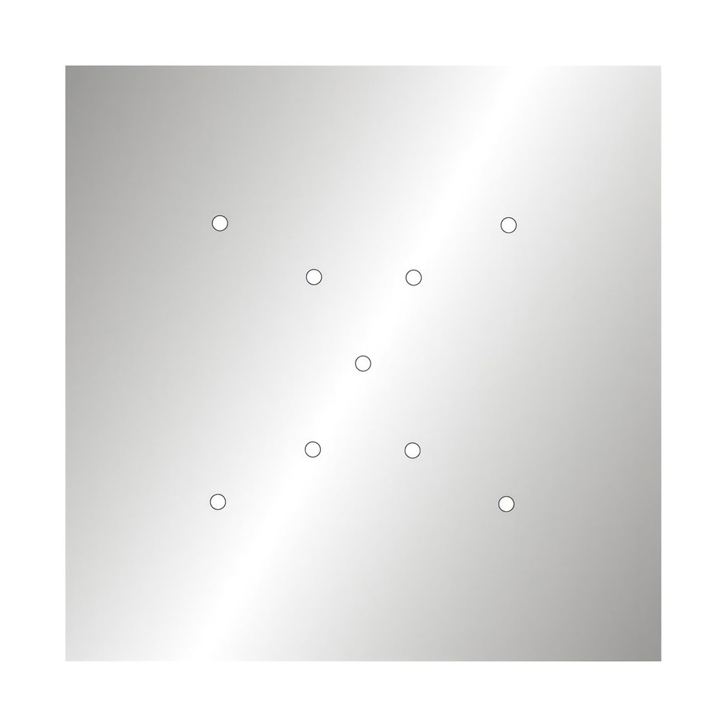 400 mm square pre-drilled Panel for Rose-One System – photo 44