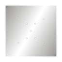 400 mm square pre-drilled Panel for Rose-One System – photo 44