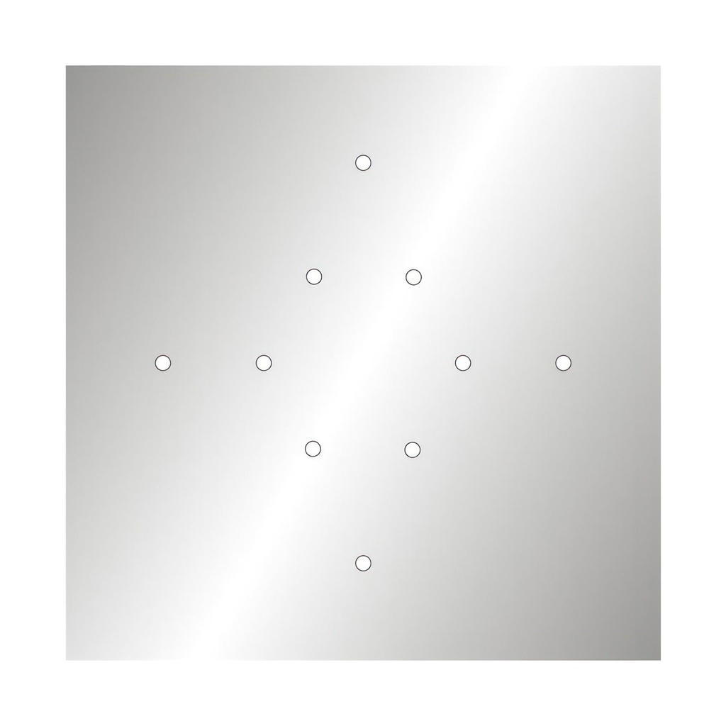 400 mm square pre-drilled Panel for Rose-One System – photo 48