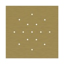 400 mm square pre-drilled Panel for Rose-One System – photo 59