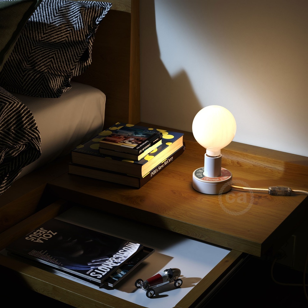 MINI-UFO wooden accessory for READING BALLSH*T table lamp – photo 7