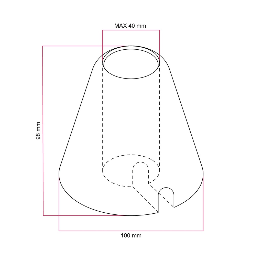 Wooden lamp base – photo 4
