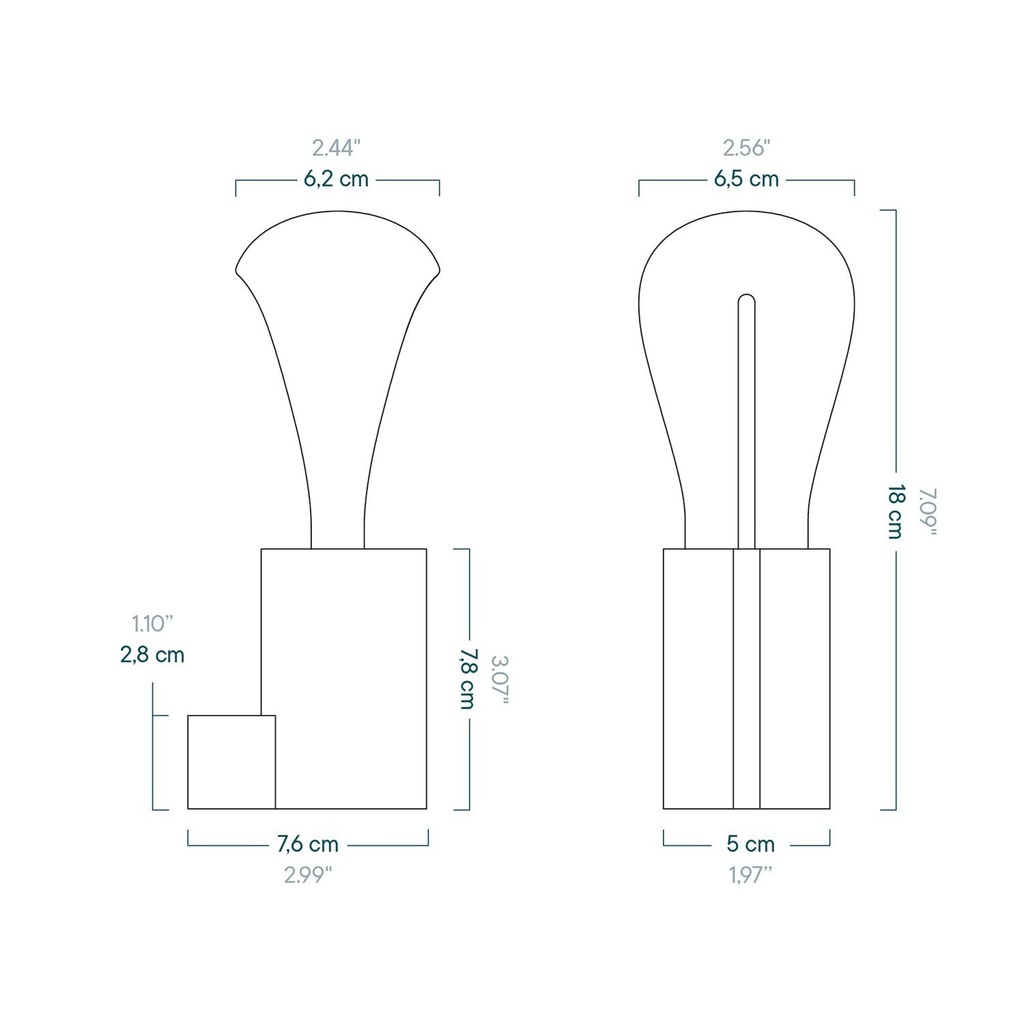 Applique 002W con lampadina 002 – foto 5