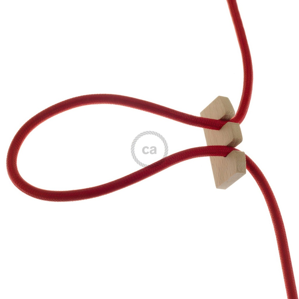 Regolatore di altezza per lampada a sospensione in legno 1