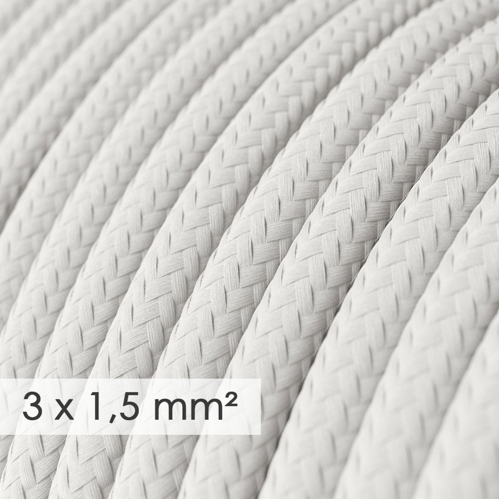 Multipresa Schuko con cavo tessile e spina Schuko con anello 1