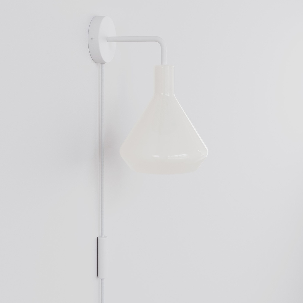 Lampada con spina Plumen Drop Top 002 – Bianco, UK – foto 3
