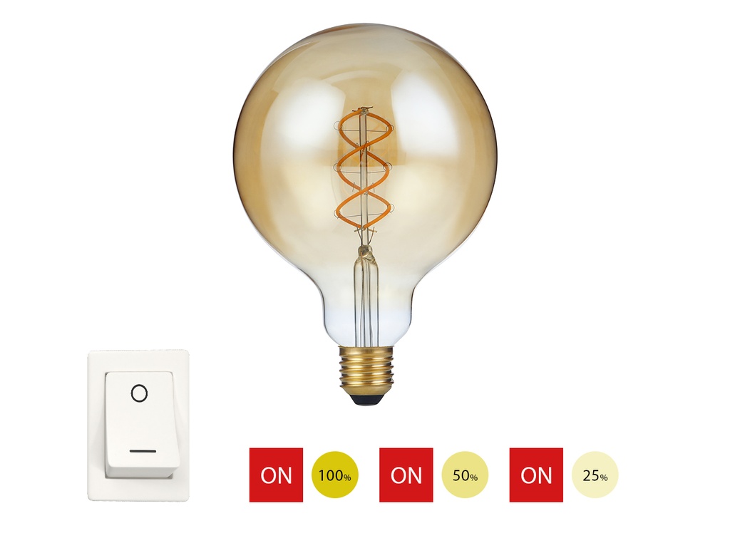 LED E27 Filament FleX DH Globe, LX032795505