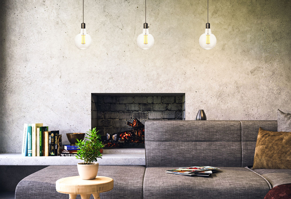 LED E27 Filament Globe, LX023825502