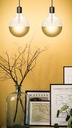 LED E27 Filament Globe Top Mirror, L272529022