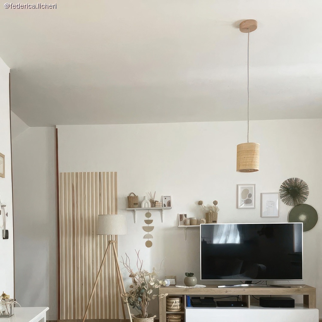 Suspension Cilindro en raphia – photo 8