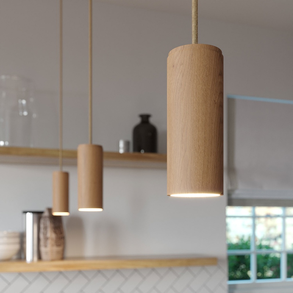 Suspension en bois Tub-E14 – photo 8