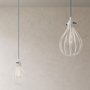 SPIDER - Suspension multiple à 3 abaissements avec abat-jour Drop – Non, Sans ampoule, Blanc – photo 4