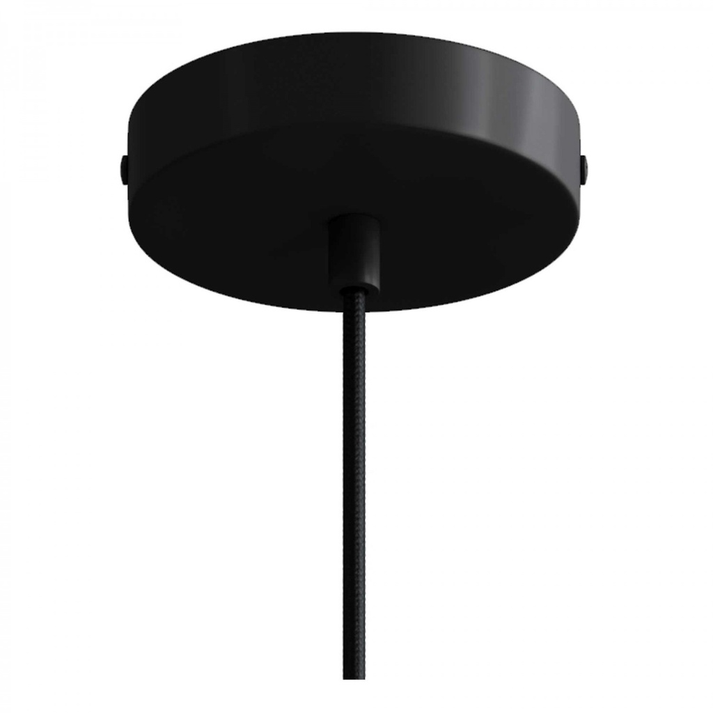 Lampada a sospensione con cavo tessile, portalampada P-Light 1